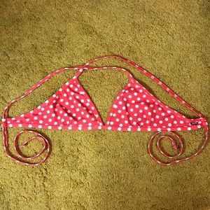 Jolyn Triangle Polkadot Swim Suit